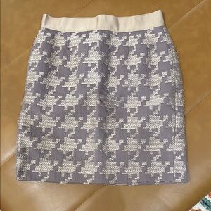 LOFT Mauve Mini Pencil Skirt for Work